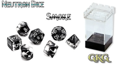 Gate Keeper Games - Neutron Dice - Smoke- 7pc